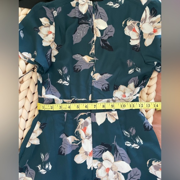 ASTR The Label - Teal Multi Floral Romper - Picture 7 of 10